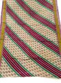 100% Reine Baumwolle Saree Sari Lila Indien Recycled Vintage Bedruckter Stoff