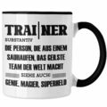 Trendation - Trainer Tasse Geschenk Bester Coach Geschenkidee Spruch