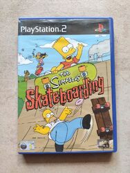 Sony PS2 PlayStation 2 Die Simpsons Skateboarding Videospiel CIB PAL