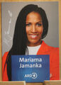 Mariama Jamanka Orig Autogramm signiert MIMA Mittagsmagazin Wintersport Bob - AK