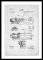 Carl Benz Gasmotor Patentplakat Wandkunst Original Auto Motor Dekor Erfindung