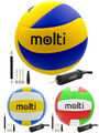 Volleyball-Set Ballpumpe Spielball Luftpumpe Beachvolleyball Indoor Outdoor