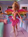 Mattel Barbie 2006 Märchenmagie des Regenbogens Elina Puppe funktioniert
