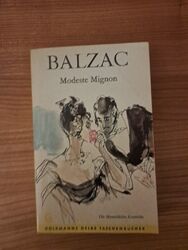 Honore De Balzac Modeste Mignon