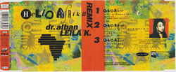 Dr. Alban - Hello Afrika-Remix (1990, feat. Leila K.) [3 Track Maxi-CD]