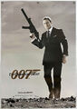 James Bond 007 EIN QUANTUM TROST original Kino Plakat A1 gerollt 2008 Teaser 2