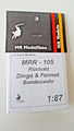 MR Models 1:87  Nr. 105 Rüstsatz Dingo & Fennek für Roco Modelle BW in OVP