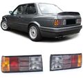 Rückleuchten Schwarz Smoke Paar passt für BMW 3er E30 Limo Cabrio Touring 87-94