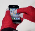 Touch Screen Handschuhe für ZTE Grand X Pro kapazitiv Size S-M Rot