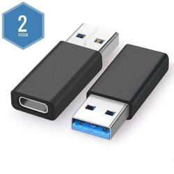 USB Adapter Stecker USB C OTG Ladeadapter Konverter USB A auf USB C Buchse 3.1🔥BESTE QUALITÄT 🔥HAMMER PREIS 🔥TOP SERVICE