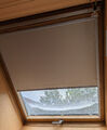 VELUX GPL 608 Verdunkelungsrollo für Dachfenster 1085 Hellbeige Aluminium
