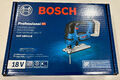 BOSCH Professional Akku-Stichsäge GST 18V-LI B + 4 Sägeblätter