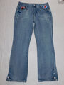 2x getragen " Stretch Schlag - Jeans - Hose" Gr. 42/44 (XL/XXL)
