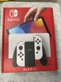 Nintendo Switch OLED-Modell HEG-001 64GB Handheld-Spielekonsole - Weiß