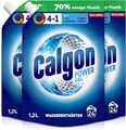 Calgon 4in1 Power Gel Wirksam gegen Kalk Schmutz Gerüche Waschmaschine 3 x 1,2 L