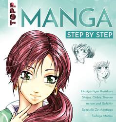 Manga Step by Step | Gecko Keck | Deutsch | Taschenbuch | 160 S. | 2023 | Frech