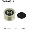 1x SKF Generatorfreilauf 995144 u.a. für BMW Chevrolet Opel | VKM03515