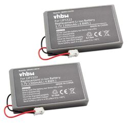 2x Akku für Sony LIP1522 KCR1410 1300mAh