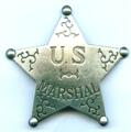 US Marshal Stern Sheriffstern Western Marshall Star Cowboy Museumsreplikat