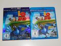 Rio 3D + 2D - Blu Ray - Bluray + DVD im  Pappschuber TOP Zustand