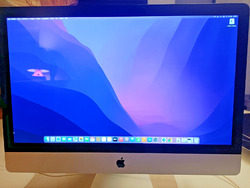 Apple iMac 27 Zoll Late 2009, Intel i5, 120 GB SSD + 1 TBB HDD, macOS Monterey,