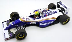 NEU MINICHAMPS ROTHMANS WILLIAMS RENAULT FW16 A.SENNA SAN MARINO GP 1994 1-18 F1