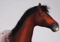 Barbie Pferd Fliska Modellpferd Appaloosa horse - custom repaint - Unikat OOAK