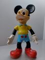 Vintage Walt Disney GROSSE Figur von Mickey Mouse Retro Puppenspielzeug aus...