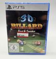 3D Billard Pool & Snooker Ps5 Spiel- Playstation 5 - NEU