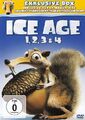 Ice Age 1, 2, 3 & 4 [Exklusive Box, inkl. Scrat Bonus-Disc]