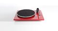 Rega Planar 2 Plattenspieler ROT hochglanz inkl. Carbon MM-Tonabnehmer System