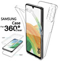 Für Samsung Galaxy S23 S22 S21 Ultra A53 S24 stoßfeste VORNE + RÜCKSEITE Hülle Cover