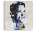 Arnold Schwarzenegger Aqua 90x60 cm Aquarell Kunstbild