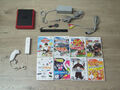 Nintendo Wii Mini Konsole mit Zubehörpaket + 2 Gratis Wii Spiele + Remote