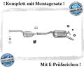 Auspuffanlage für Mercedes W124 200 230 250 2.0 2.3 2.0D 2.5D  Montagesatz