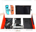 Nintendo Switch Joy-Con Spielkonsole neon-rot/neon-blau guter Zustand  *