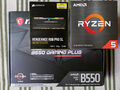 AMD Ryzen 5 5600X MSI MPG B550 Gaming Plus AM4 Corsair Vengeance RGB 32GB DDR4