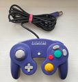 Original Nintendo Gamecube Controller Lila Purple Clear Transparent Gamepad