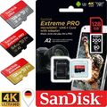 Samsung SanDisk Lexar Micro SD Karte SPEICHERKARTE 64GB 128GB 100 - 140MB/s