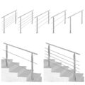 Geländer Treppengeländer 80-180cm Relinggeländer Edelstahl Handlauf