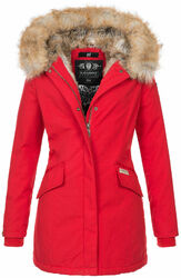 Navahoo Premium  Damen Winter Jacke Anorak Parka Mantel Luxus Cristal sehr warm