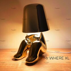 Gold Thinker XL Lampenkollektion Ambiente Nachttischleuchte