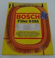 Bosch Luftfilter 9086 Oldtimer  von VW Derby/Golf/Jetta/Polo/Scirocco