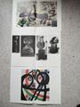 Joan Miro, 3 Drucke aus Katalog, 46x32cm