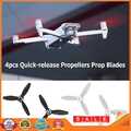 4 Stück Propeller Schnellspanner Prop Blade für Parrot Bebop 2 (Schwarz + Weiß)