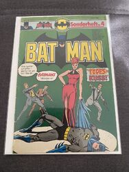 Batman Sonderheft Nr 4 ohne Sammelecke - Z2-3 Ehapa Comic Heft