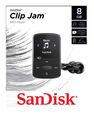 SanDisk Sansa Für 2000 Lieder Schwarz Clip Jam 8GB MP3 Player Mit -uk