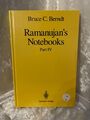 Ramanujan's Notebooks: Part IV Part IV Berndt, Bruce C.: