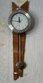 Wanduhr Funk Funkwanduhr Holz/Metall/Glas