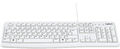 LOGITECH Keyboard K120, Tastatur, Sonstiges, kabelgebunden, Weiß